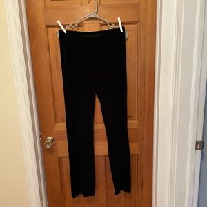 Algy plush velvet flair pants